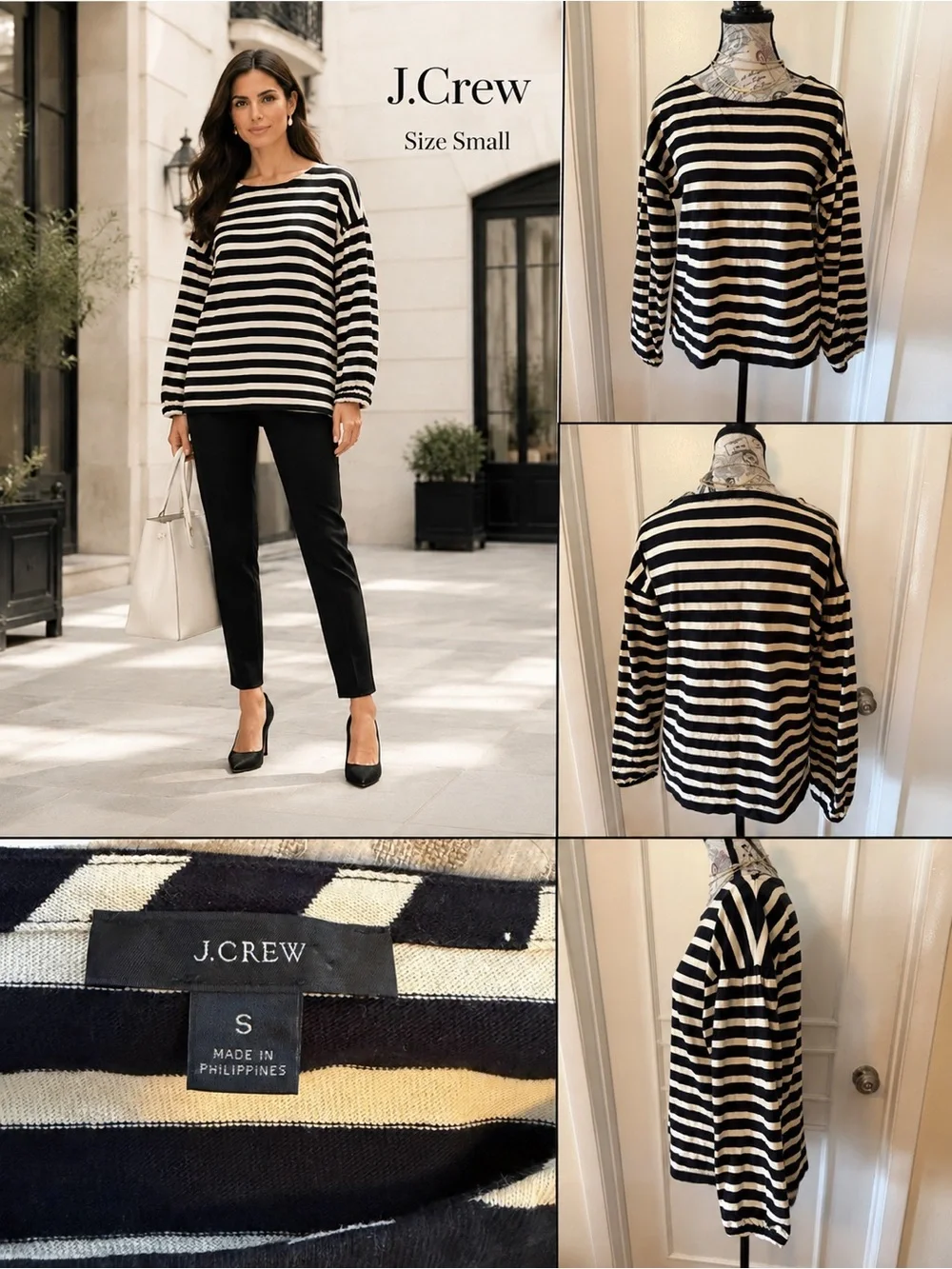 J. Crew chic crew